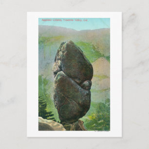 Postal Vista de la Columna de Aggassiz, Parque Yosemite N