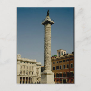 Postal Vista de la columna de Trajan, 113 AD