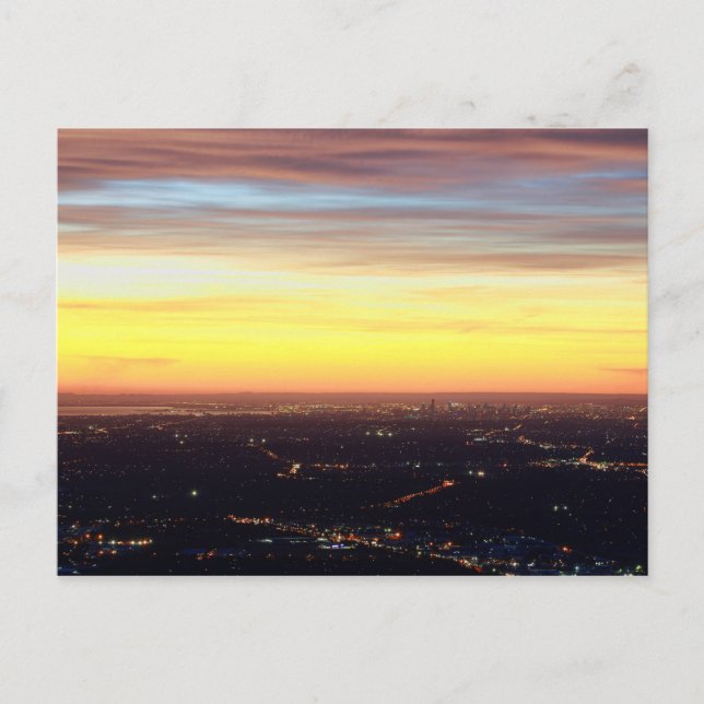 Postal Vista de la cubierta del cielo (Anverso)