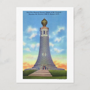 Postal Vista de la Cumbre del Monumento a la Guerra de Es