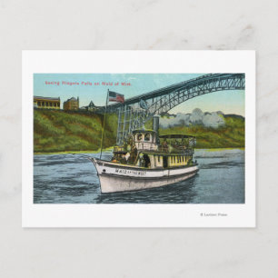 Postal Vista de la doncella del barco húmedo 2