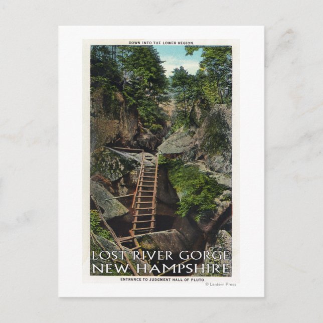 Postal Vista de la entrada a la Sala del Juicio Final de  (Anverso)