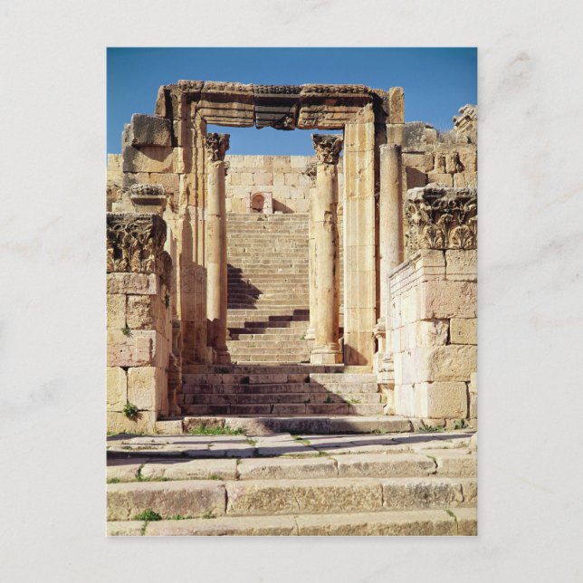 Postal Vista de la entrada a los cristianos (Anverso)