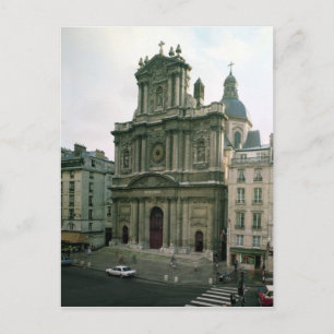 Postal Vista de la fachada, construida 1627-41