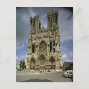 Postal Vista de la fachada del oeste