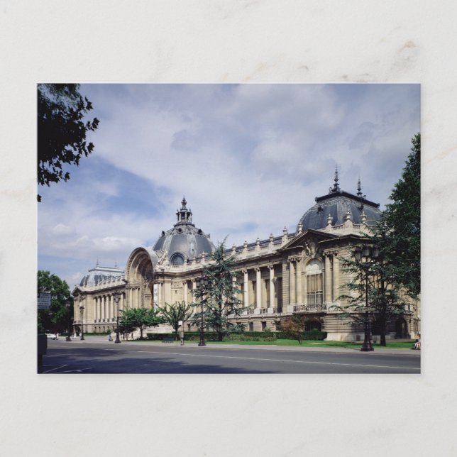 Postal Vista de la fachada del Petit-Palais (Anverso)