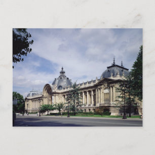 Postal Vista de la fachada del Petit-Palais