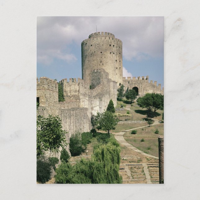 Postal Vista de la Fortaleza, iniciada en 1452 (Anverso)