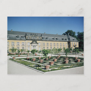 Postal Vista de la galería de arte de los Herrenhausen