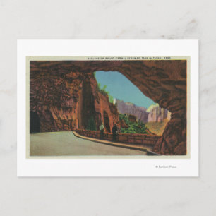 Postal Vista de la galería en la autopista del Monte Carm