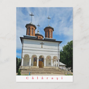 Postal vista de la iglesia Calarasi
