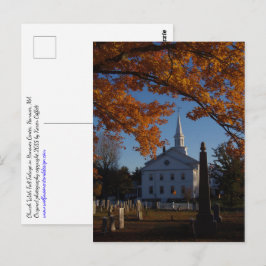 Postal Vista de la Iglesia desde el cementerio