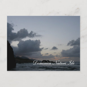 Postal Vista de la Isla de la Naturaleza de Dominica
