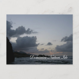 Postal Vista de la Isla de la Naturaleza de Dominica