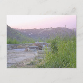 Postal Vista de la mesa de Santa Bárbara