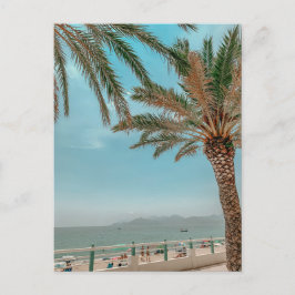 Postal Vista de la Riviera Francesa en Cannes Francia Pos