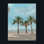 Postal Vista de la Riviera Francesa en Cannes Francia Pos<br><div class="desc">Vista de la Riviera Francesa en Cannes Francia Postcard</div>