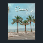 Postal Vista de la Riviera Francesa en Cannes Francia Pos<br><div class="desc">Vista de la Riviera Francesa en Cannes Francia Postcard</div>