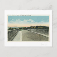 Vista de la ruta del puente de arrastre Hollow