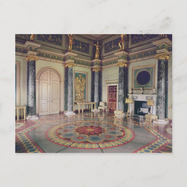 Postal Vista de la sala Ante (Anverso)