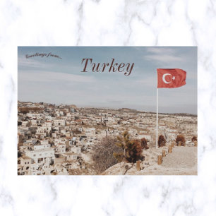 Postal Vista de la Turquía de Cappadocia