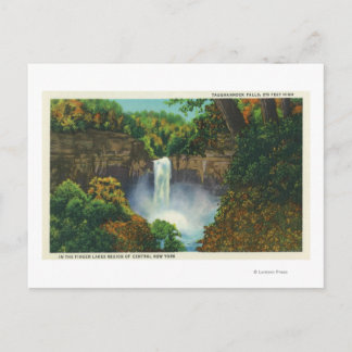 Postal Vista de las cataratas de Taughannock, 200 metros