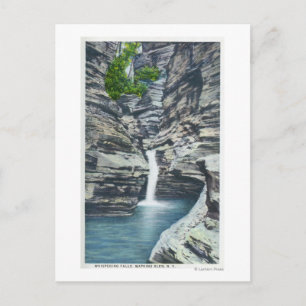 Postal Vista de las cataratas de Whispering