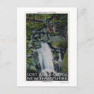 Postal Vista de las Cataratas del Paraíso