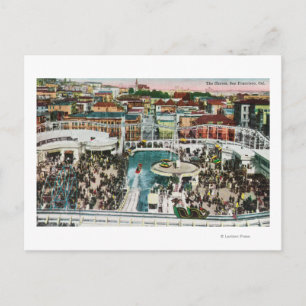 Postal Vista de las Chutes desde arriba # 2