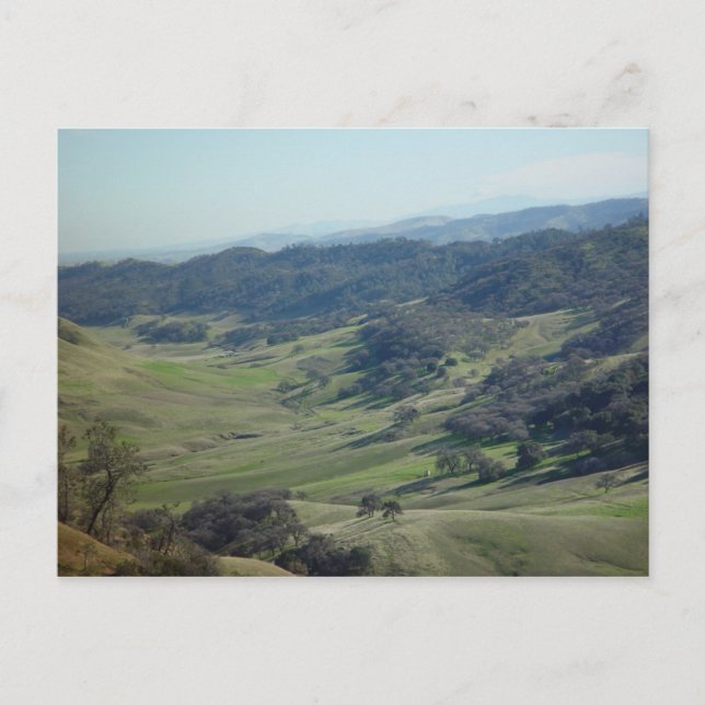 Postal Vista de las minas de diamantes negros (Anverso)