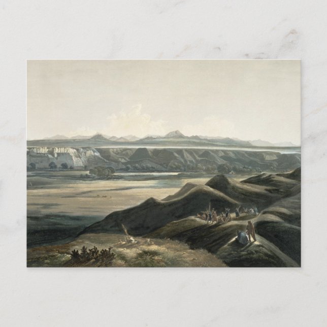 Postal Vista de las Montañas Rocosas, placa 44 del Volume (Anverso)