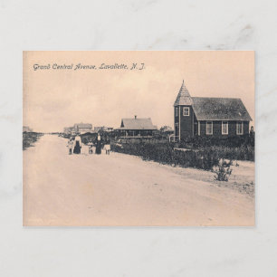 Postal Vista de Lavallette, New Jersey Vintage