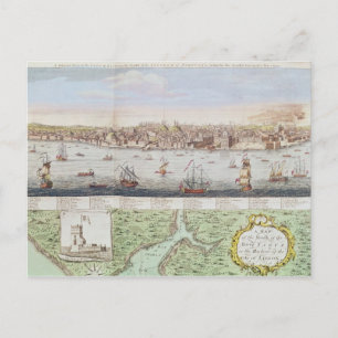 Postal Vista de Lisboa, 1755