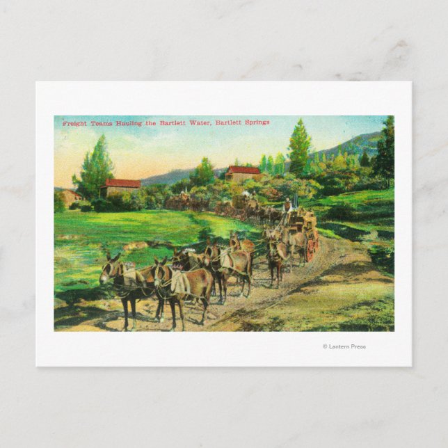 Postal Vista de los equipos de transporte de mercancías H (Anverso)