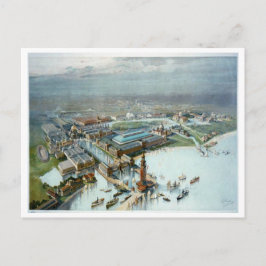 Postal Vista De Los Pájaros De La Exposición De Columbia 