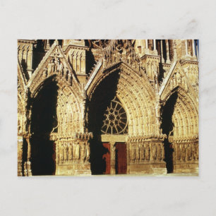 Postal Vista de los portales del frente occidental