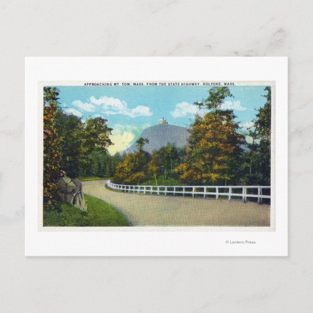 Postal Vista de método de estado del acercamiento hacia e (Anverso)