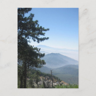 Postal Vista de montaña
