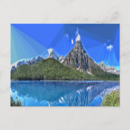 Postal Vista de montaña en Canadá