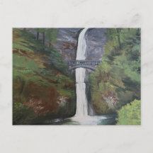Vista de Multnomah Falls