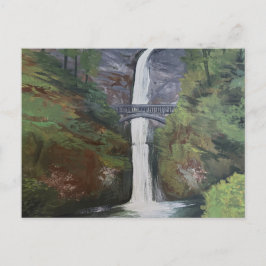 Postal Vista de Multnomah Falls