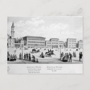 Postal Vista de Múnich, 1869