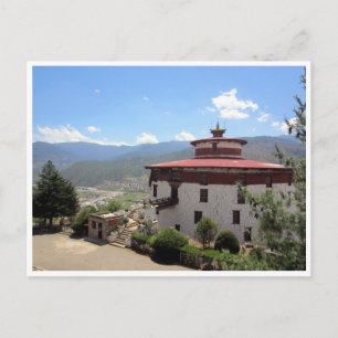 Postal vista de museo de bhutan