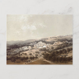 Postal Vista de Nazaret, en la tierra santa
