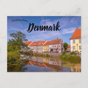 Postal Vista de Nyborg Dinamarca