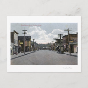 Postal Vista de Plaza, Cañón Tahquitz