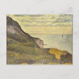 Postal Vista de Port-en-Bessin por Georges Seurat