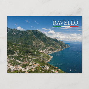 Postal Vista de Ravello Costa de Amalfi - Italia