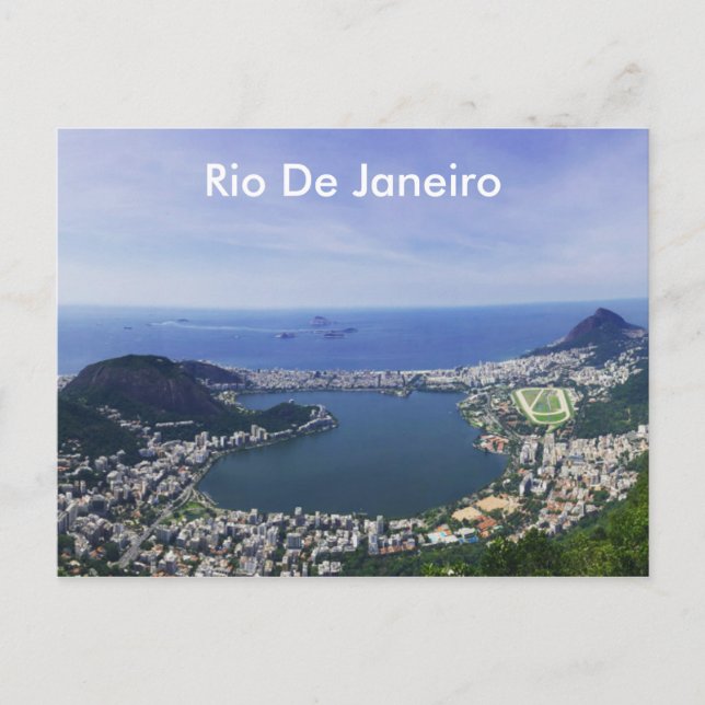 Postal vista de río (Anverso)