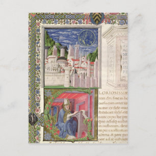 Postal Vista de Roma como la ciudad de Dios